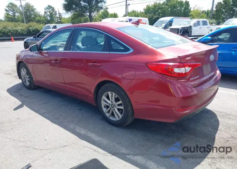 2016 Hyundai Sonata из США, поврежденный, VIN 5NPE24AF9GH390202